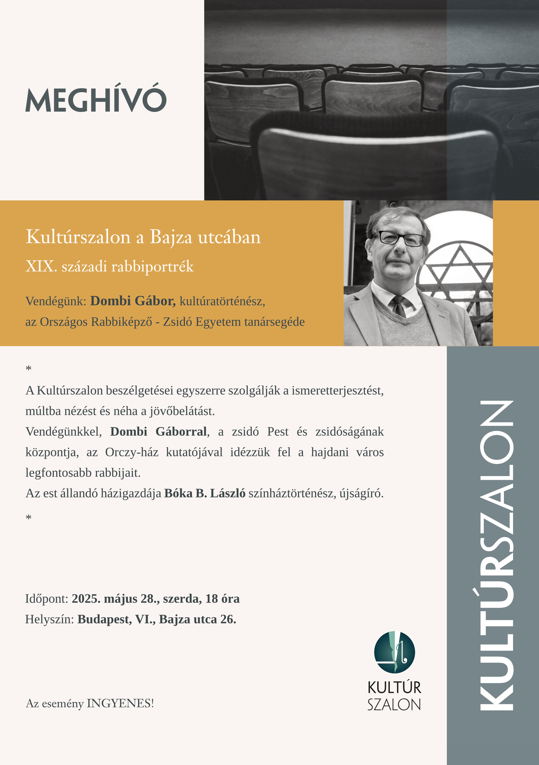 Mazsök Kulturszalon, Dombi Gábor