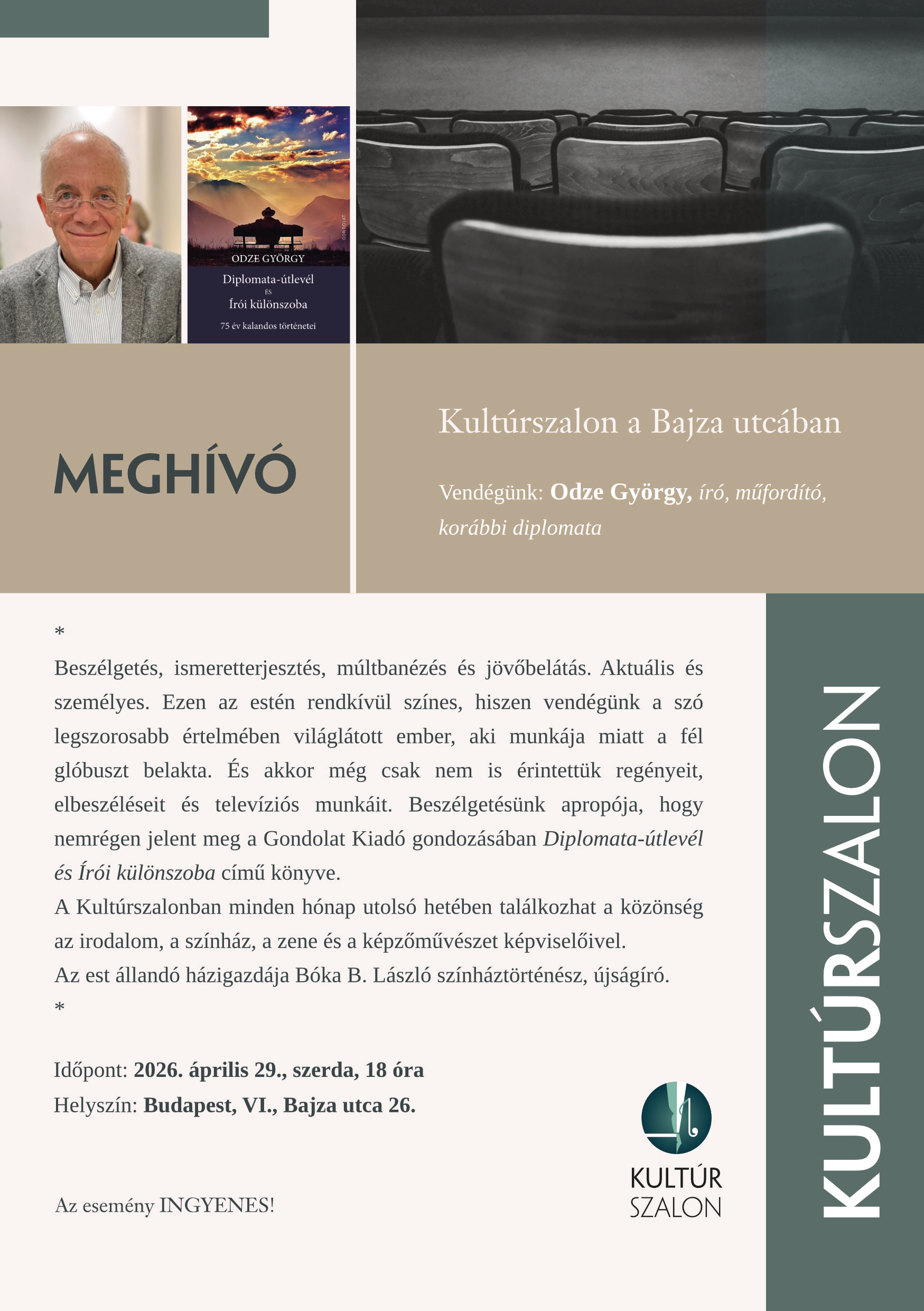 Mazsök Kulturszalon, Odze György